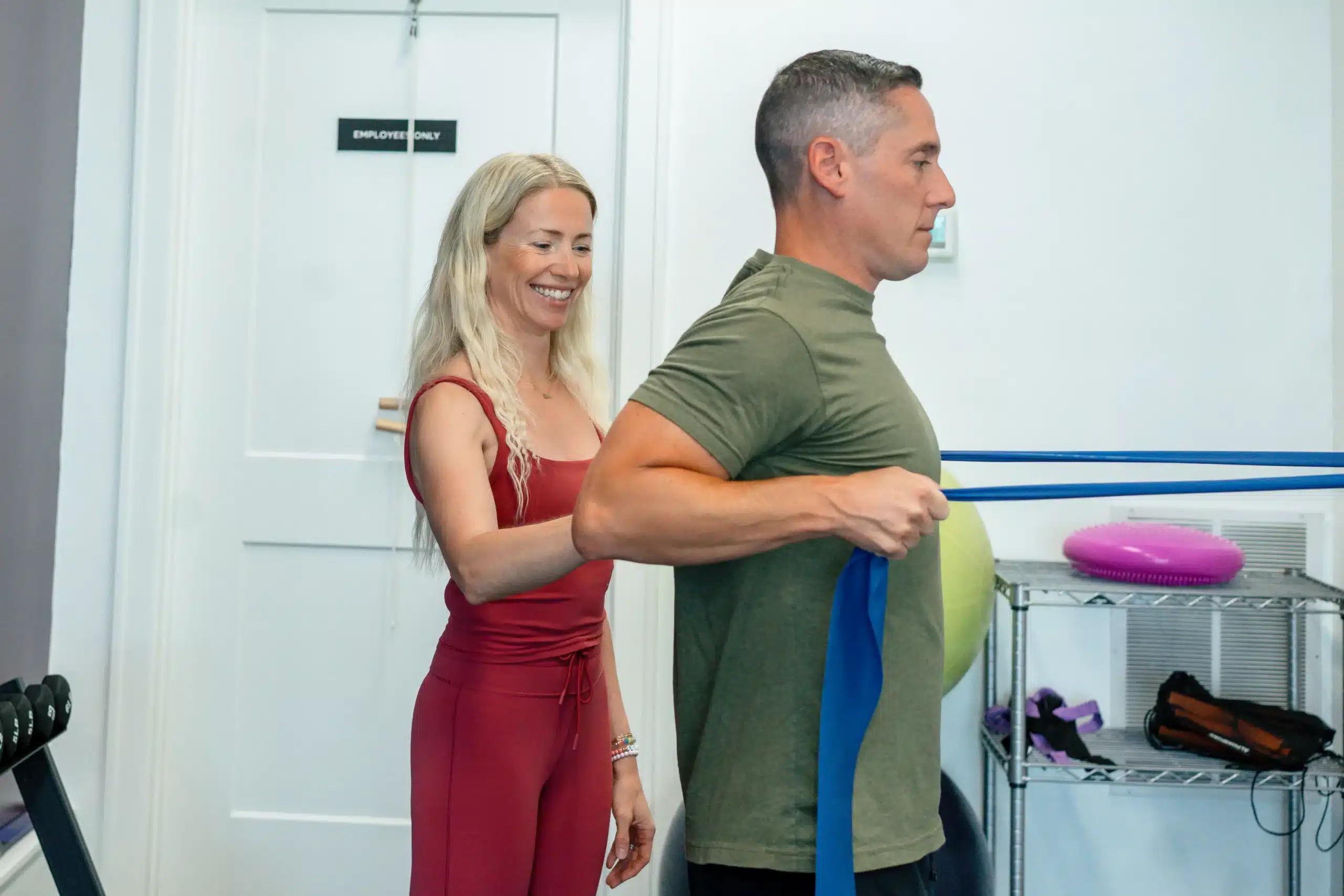 Posture Correction Band Exercise